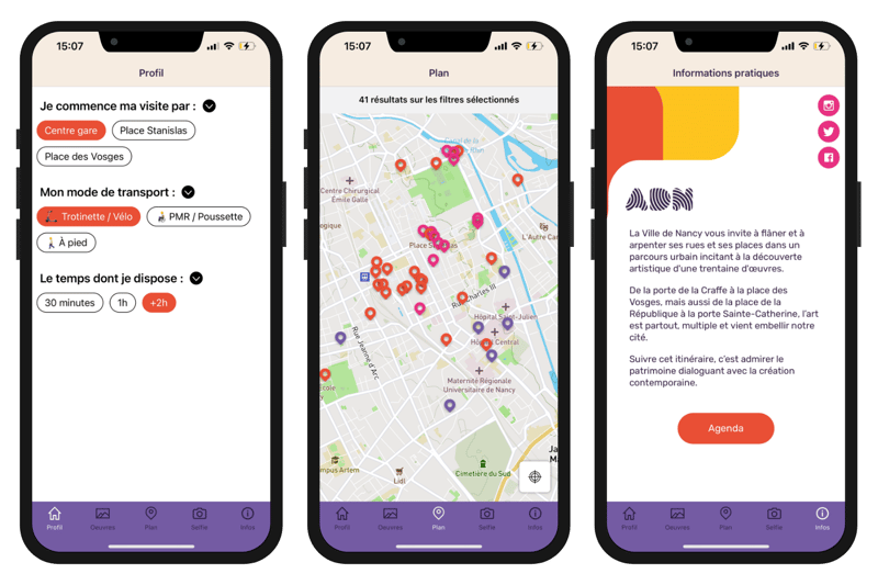 Use Case - Art dans Nancy