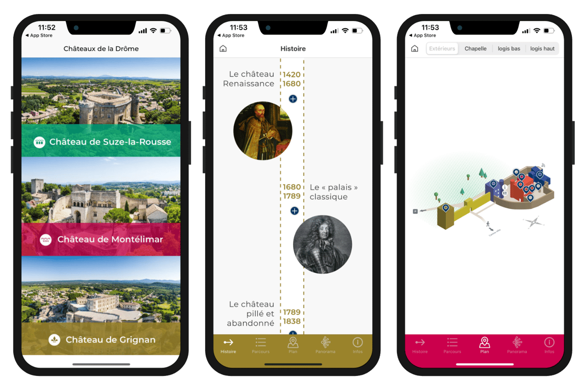 Use Case - Chateaux de la Drome